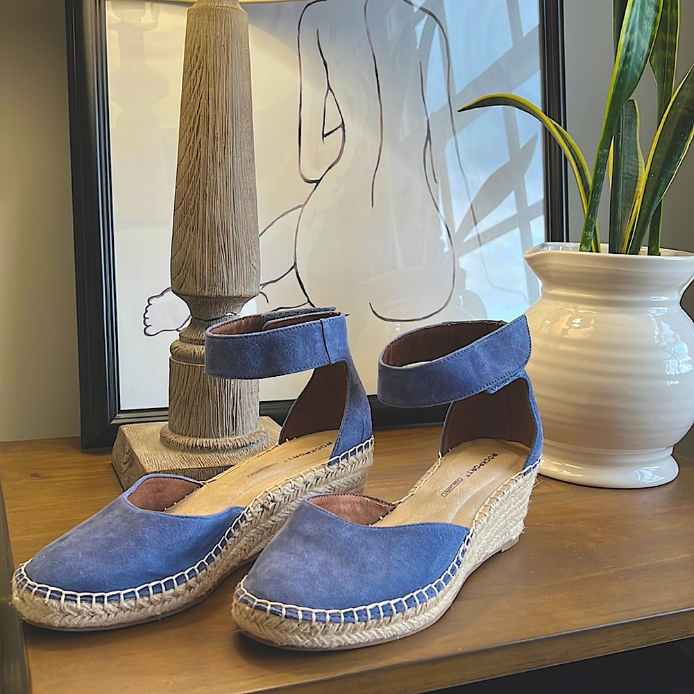 ROCKPORT ESPADRILLE 71/2 BLUE